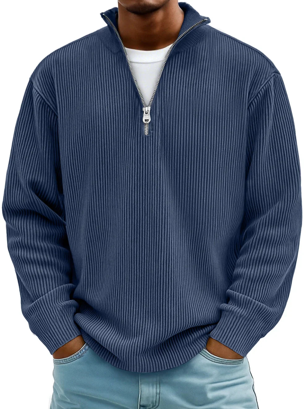Daryon – Stylowy sweter z zamkiem