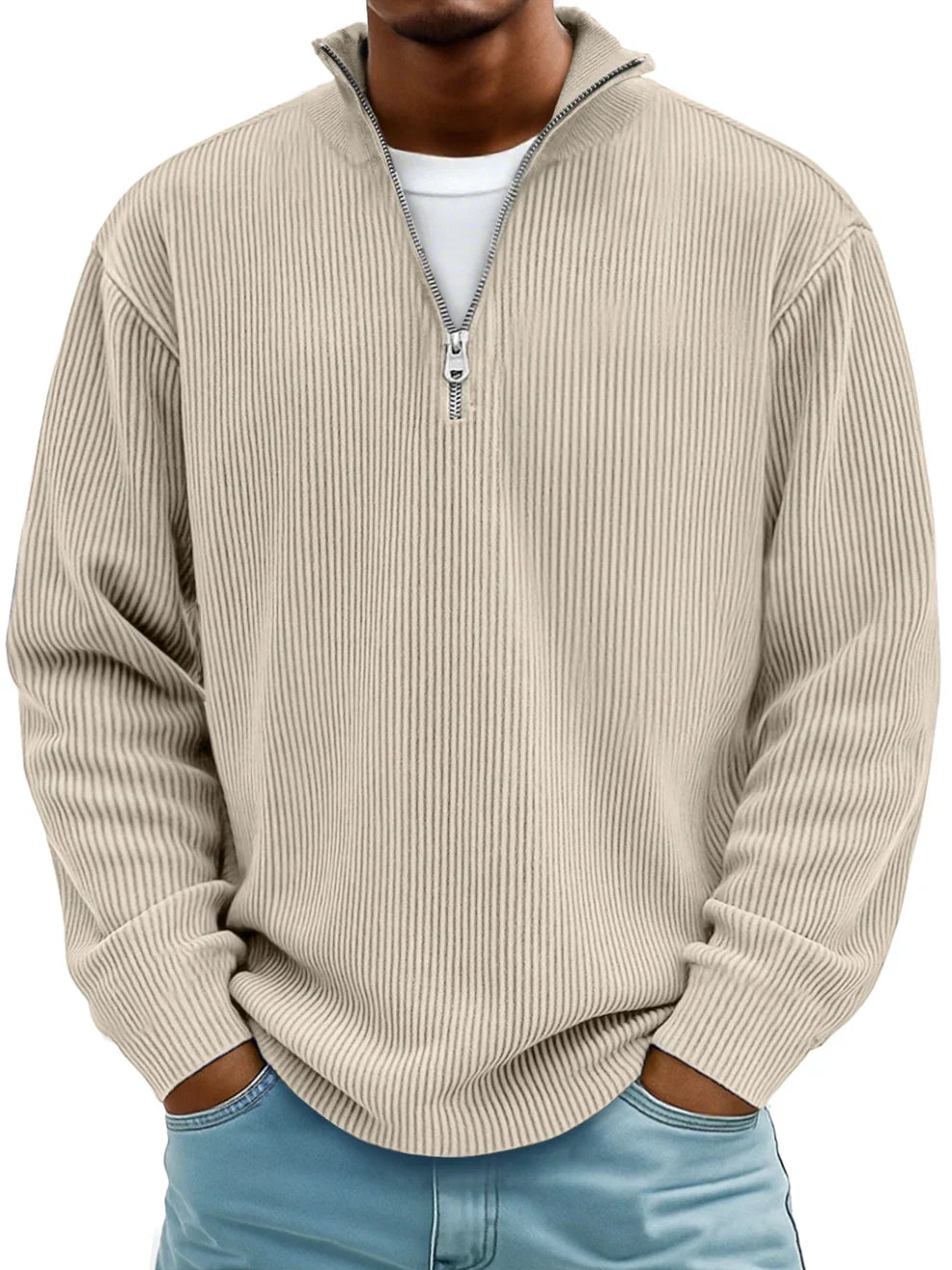Daryon – Stylowy sweter z zamkiem
