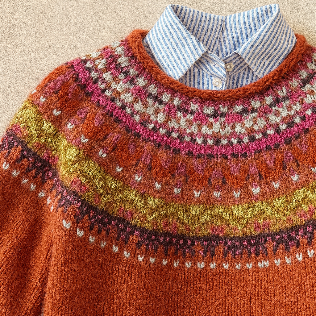 Jovelynstra | Stylowy Vintage Sweter