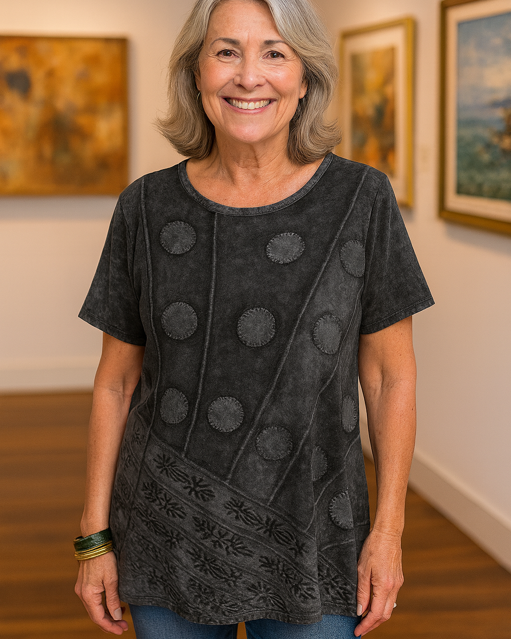 Rusałka – Artystyczny, zwiewny top