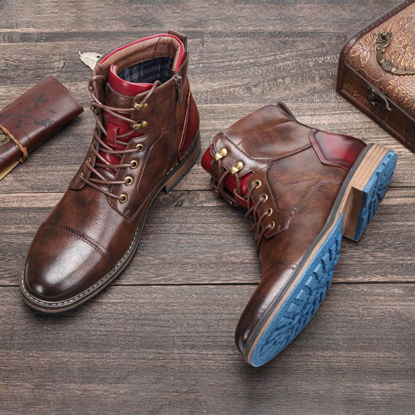 Edmund – Skórzane buty Oxford z klasą