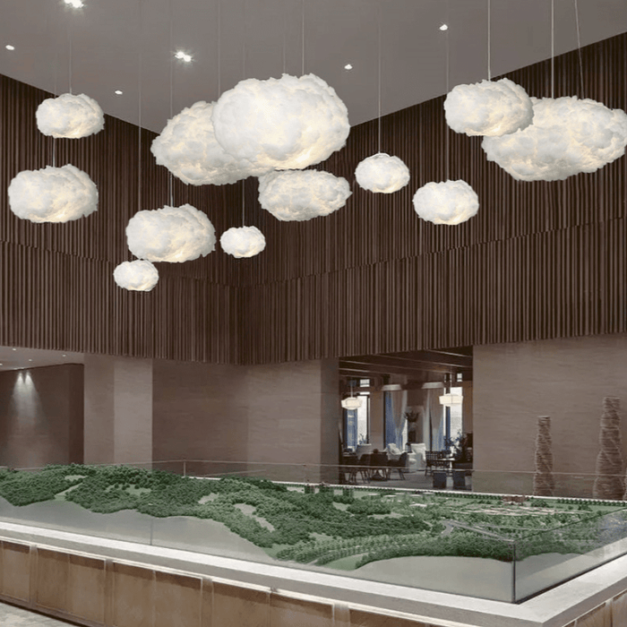 Dekoracyjna Lampa Wisząca Chmura LED