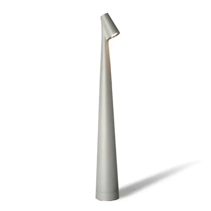 Elegancka lampa stołowa LED o nowoczesnym smukłym designie z dotykowym włącznikiem