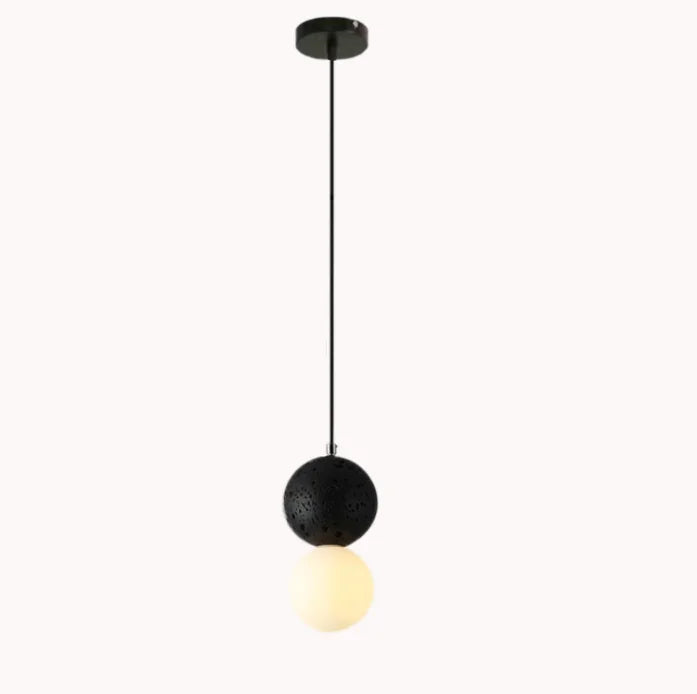 Lampa Wisząca LED „Podwójna Kula”