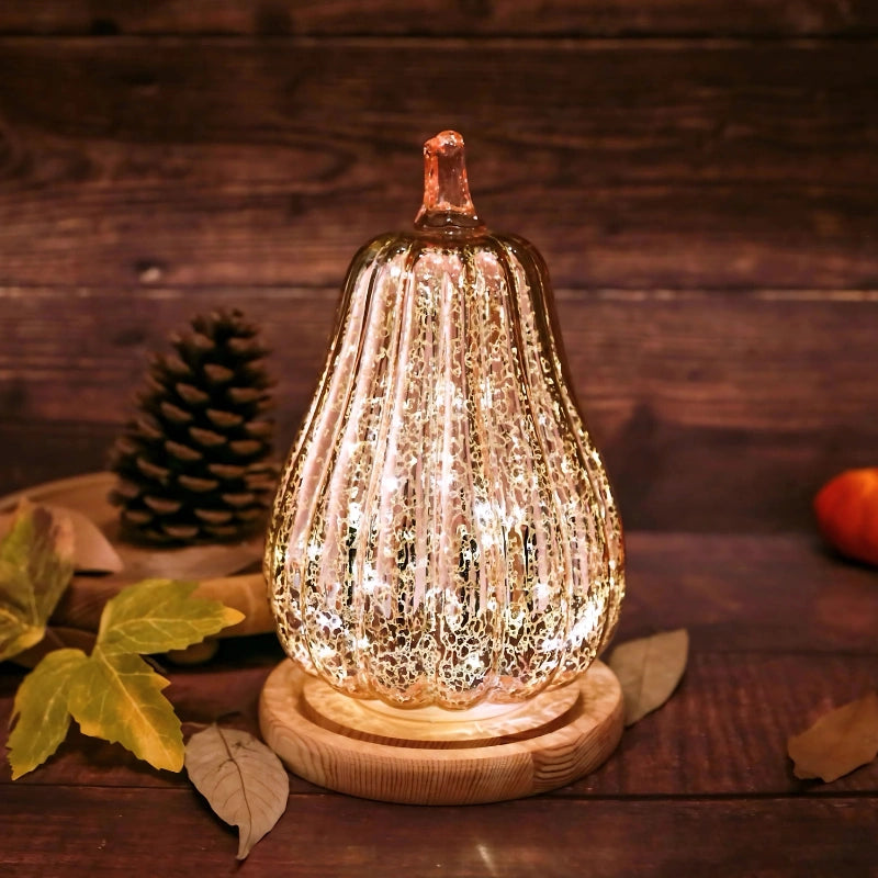 Harmonia Ozdobna Lampa – Ręcznie Dmuchane Szkło z Timerem, Idealna do Wnętrz [lampa ozdobna]