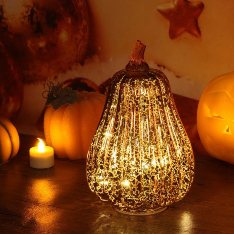 Harmonia Ozdobna Lampa – Ręcznie Dmuchane Szkło z Timerem, Idealna do Wnętrz [lampa ozdobna]