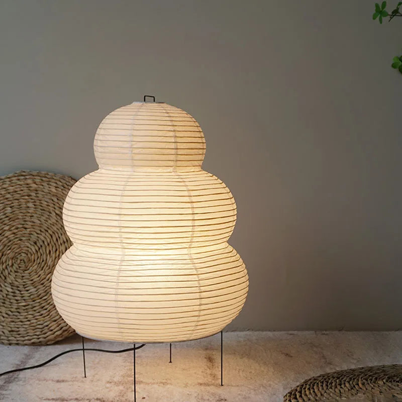 Japońska Lampa Podłogowa Lampion