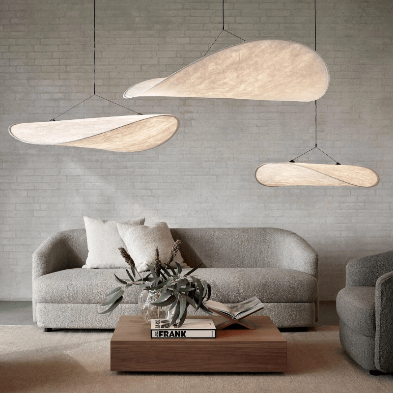 Lampa Wisząca Japandi LED Nowoczesna Designerska Oprawa