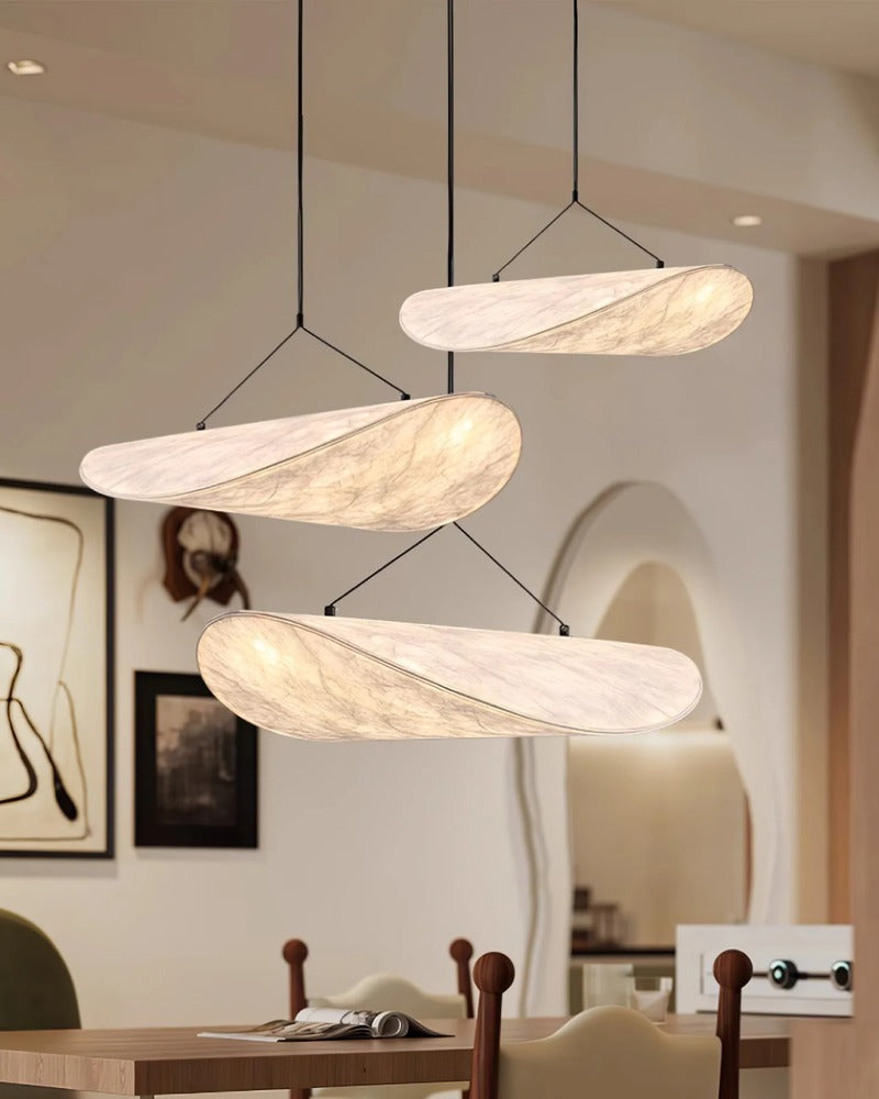 Lampa Wisząca Japandi LED Nowoczesna Designerska Oprawa