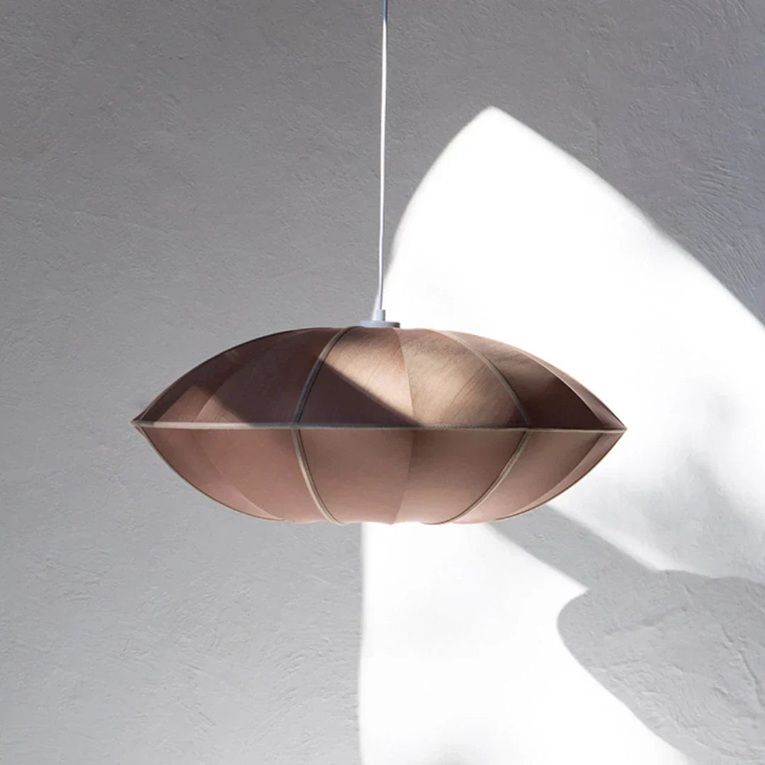 Lampa Wisząca Japoński Styl Owalna Dekoracyjna LED