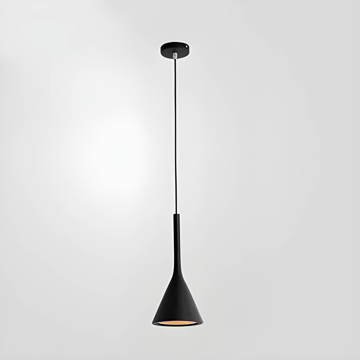 Lampa Wisząca LED Minimalistyczna Stożkowa