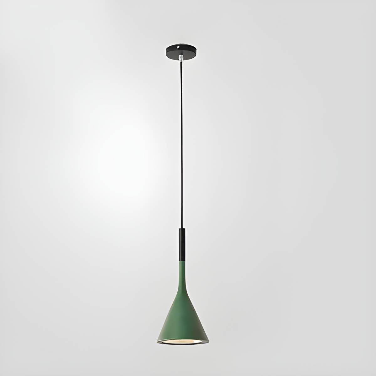 Lampa Wisząca LED Minimalistyczna Stożkowa
