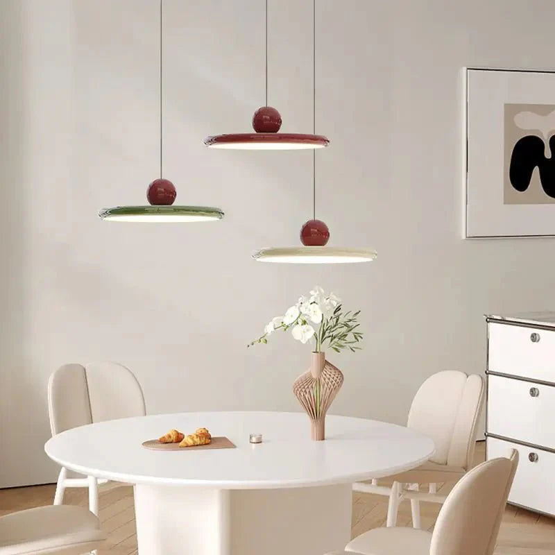 Lampa Wisząca LED Nowoczesny Talerzowy Projekt