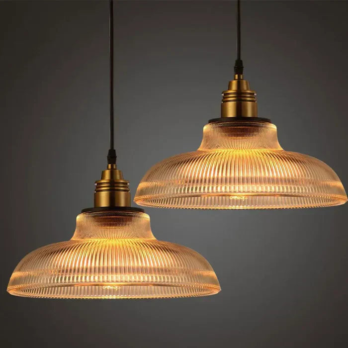 Lampa Wisząca LED Z Okrągłym Kloszem