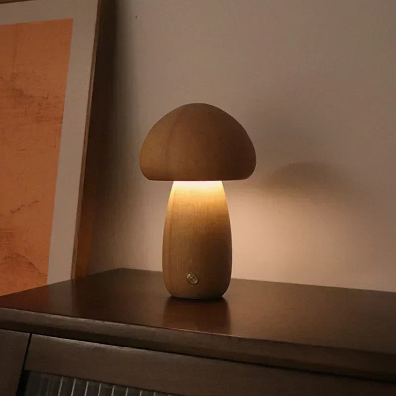 Lampka Nocna Grzybek Ładowalna Dotykowa Ściemniana Do Sypialni I Pokoju Dziecięcego