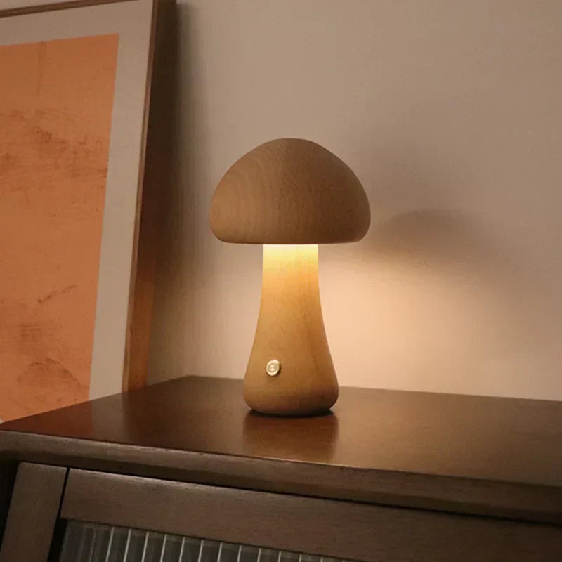 Lampka Nocna Grzybek Ładowalna Dotykowa Ściemniana Do Sypialni I Pokoju Dziecięcego