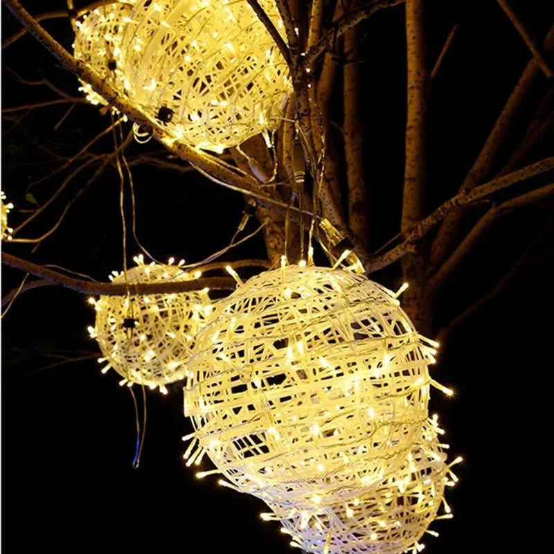 Lampki Ogrodowe LED Dekoracyjne Kule Świetlne