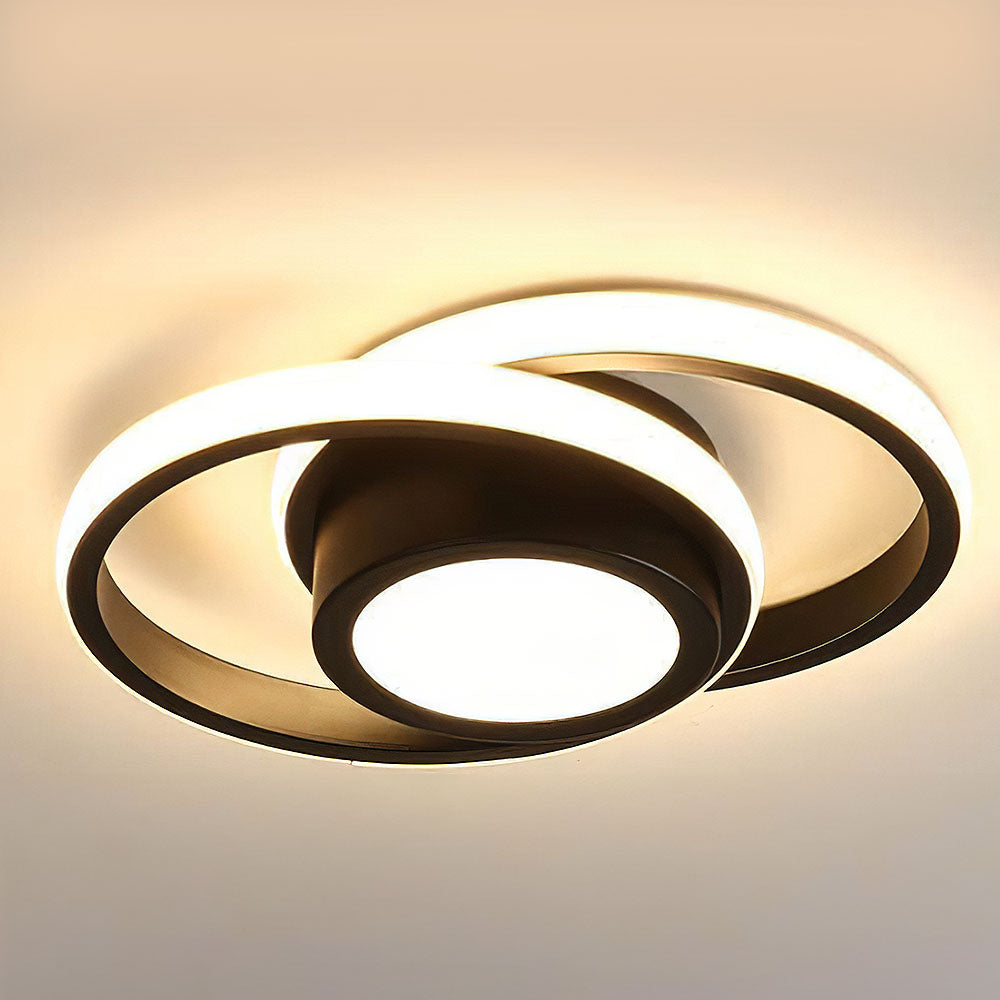 Minimalistyczna Lampa Sufitowa LED Plafon Nowoczesne Oświetlenie Wnętrz