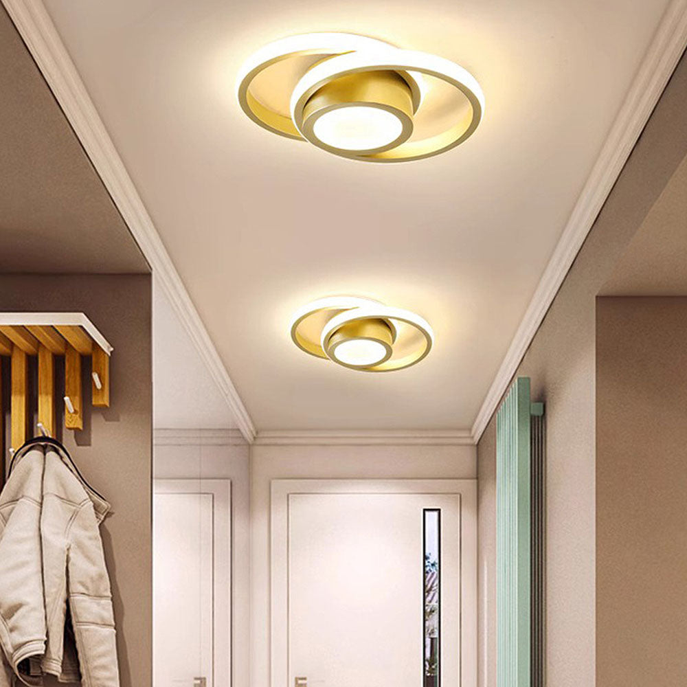 Minimalistyczna Lampa Sufitowa LED Plafon Nowoczesne Oświetlenie Wnętrz