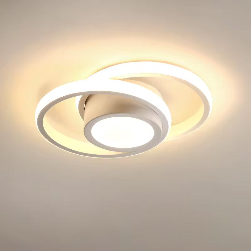 Minimalistyczna Lampa Sufitowa LED Plafon Nowoczesne Oświetlenie Wnętrz