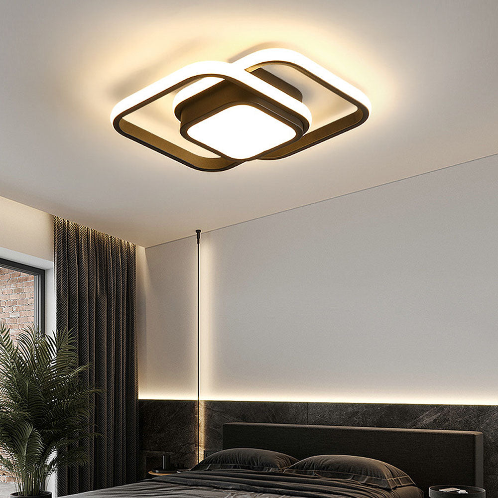 Minimalistyczna Lampa Sufitowa LED Plafon Nowoczesne Oświetlenie Wnętrz