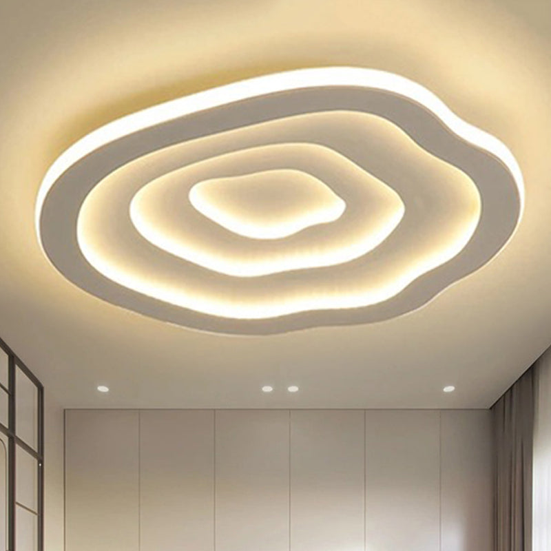 Nowoczesna Falista Lampa Sufitowa LED