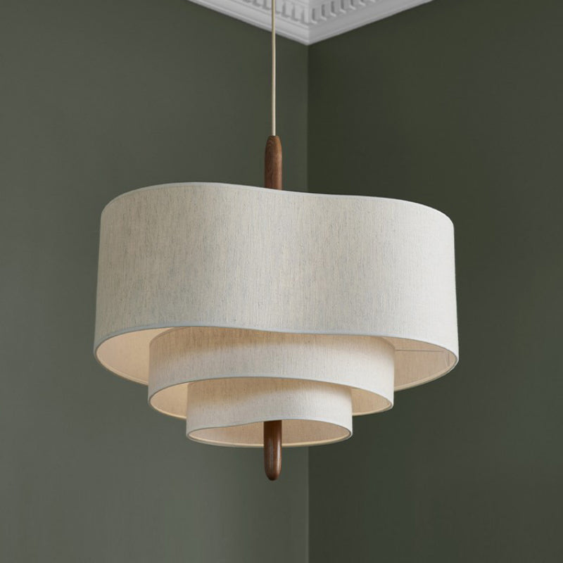 Nowoczesna Lampa Wisząca Z Abażurem Warstwowym