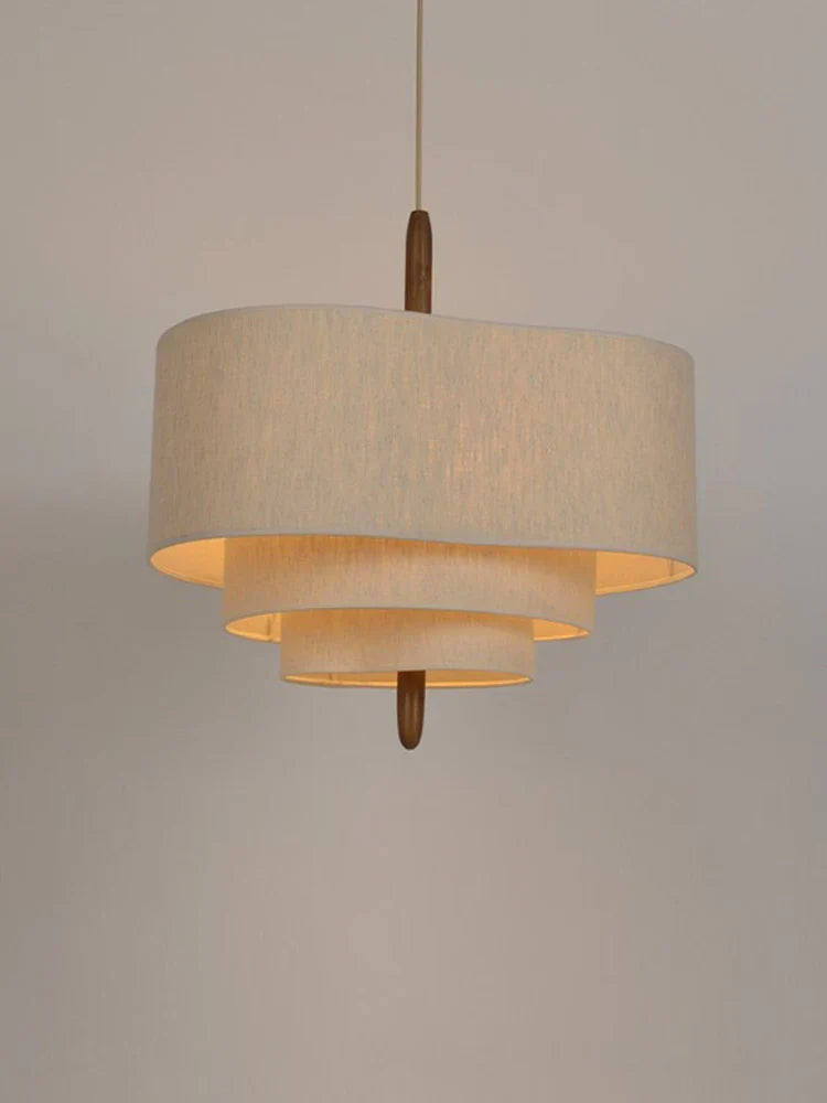 Nowoczesna Lampa Wisząca Z Abażurem Warstwowym