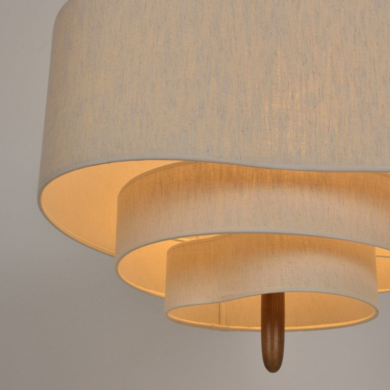 Nowoczesna Lampa Wisząca Z Warstwowym Abażurem