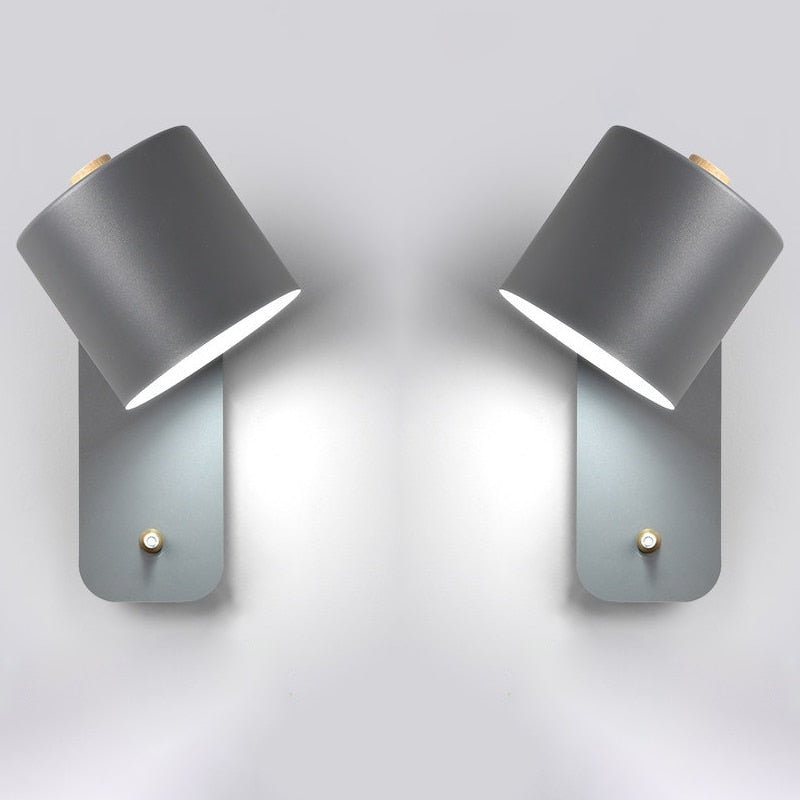 Nowoczesna Lampa Ścienna LED Punktowa Do Sypialni Do Salonu