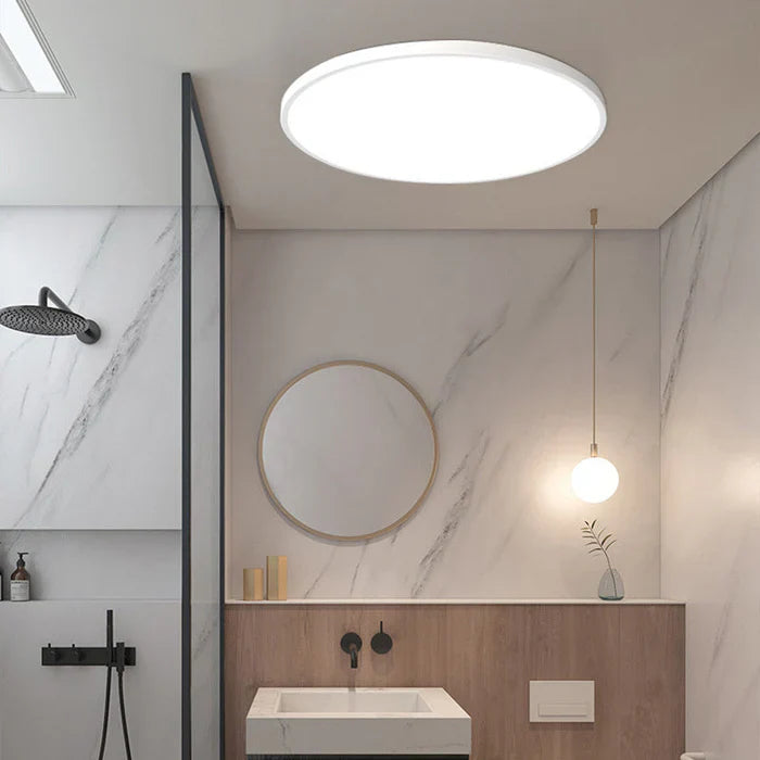 Nowoczesna Okrągła Lampa Sufitowa LED Do Salonu I Sypialni