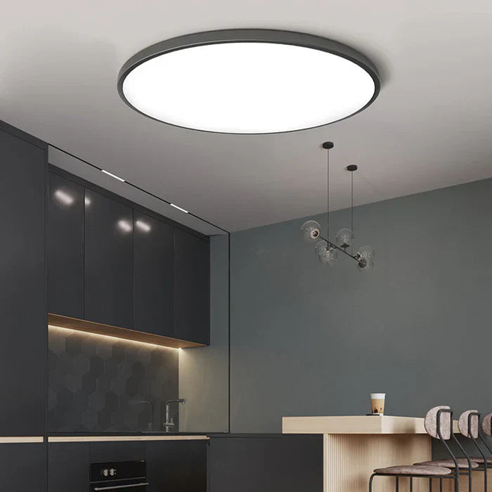 Nowoczesna Okrągła Lampa Sufitowa LED Do Salonu I Sypialni