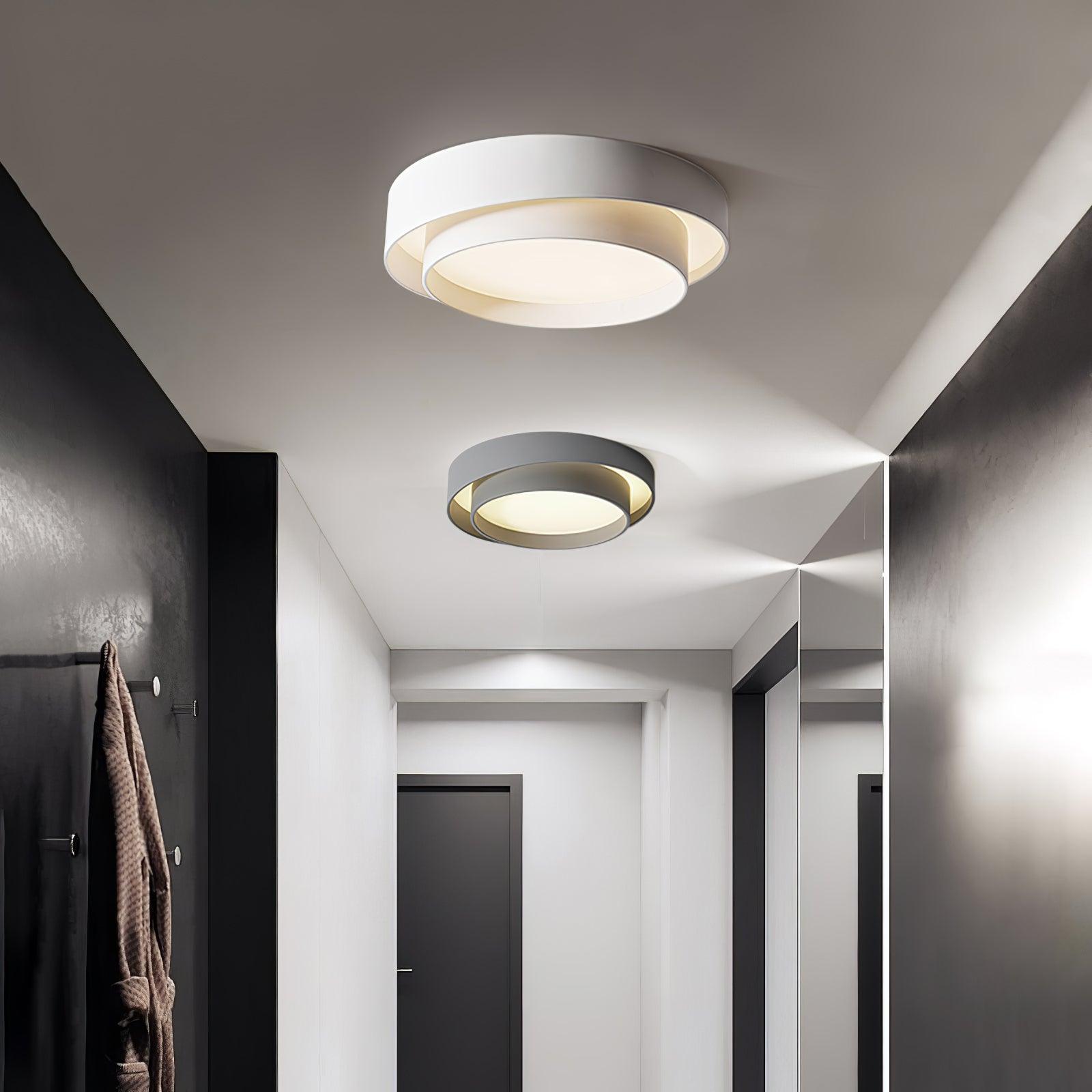 Nowoczesna Okrągła Lampa Sufitowa LED Halo