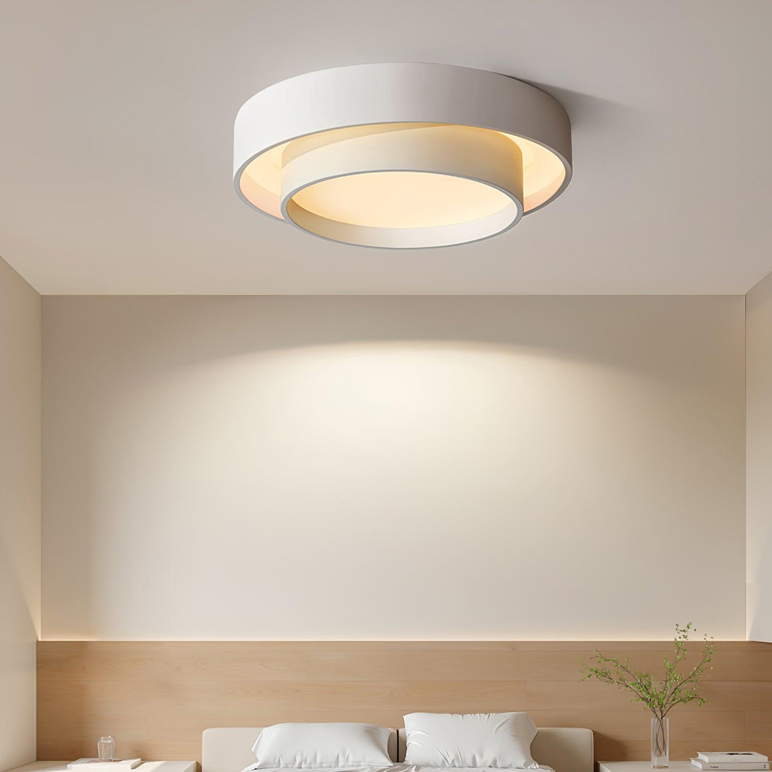 Nowoczesna Okrągła Lampa Sufitowa LED Halo