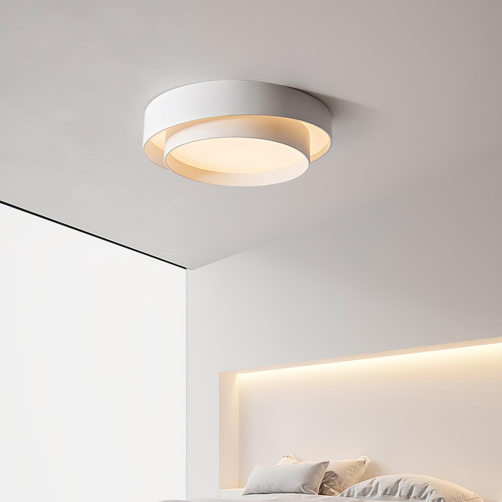 Nowoczesna Okrągła Lampa Sufitowa LED Halo