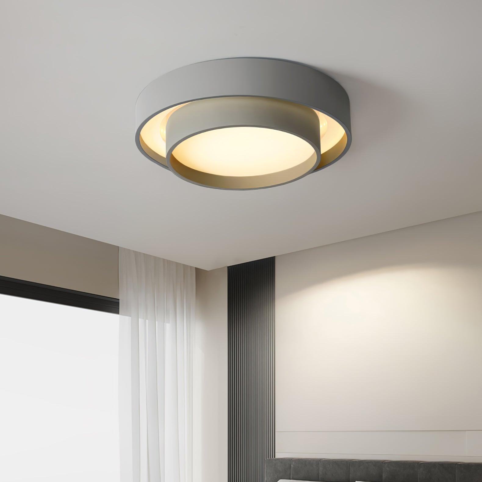 Nowoczesna Okrągła Lampa Sufitowa LED Halo