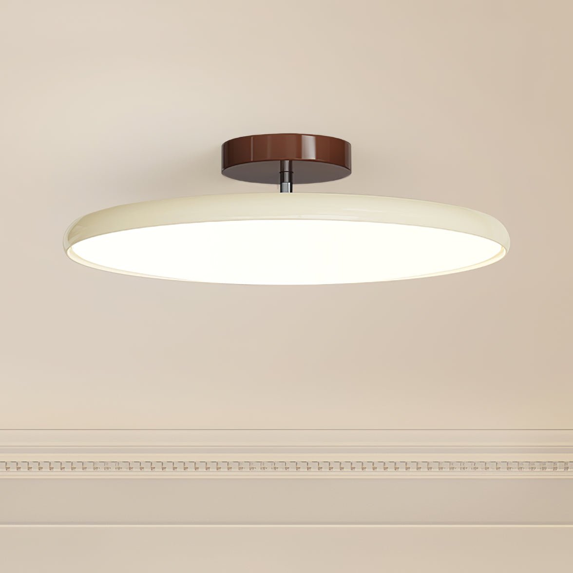 Nowoczesna Plafoniera LED Okrągła Lampa