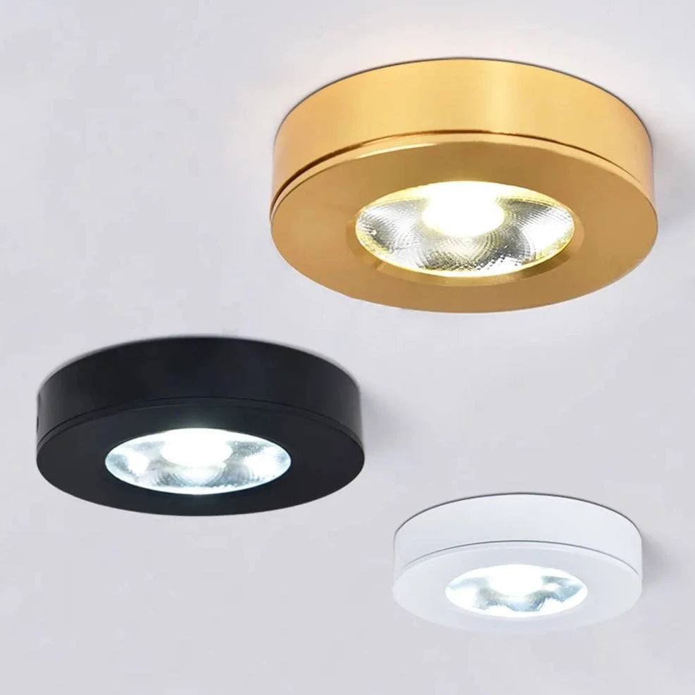 Nowoczesna Plafonowa Lampa Punktowa LED Cienka Natynkowa