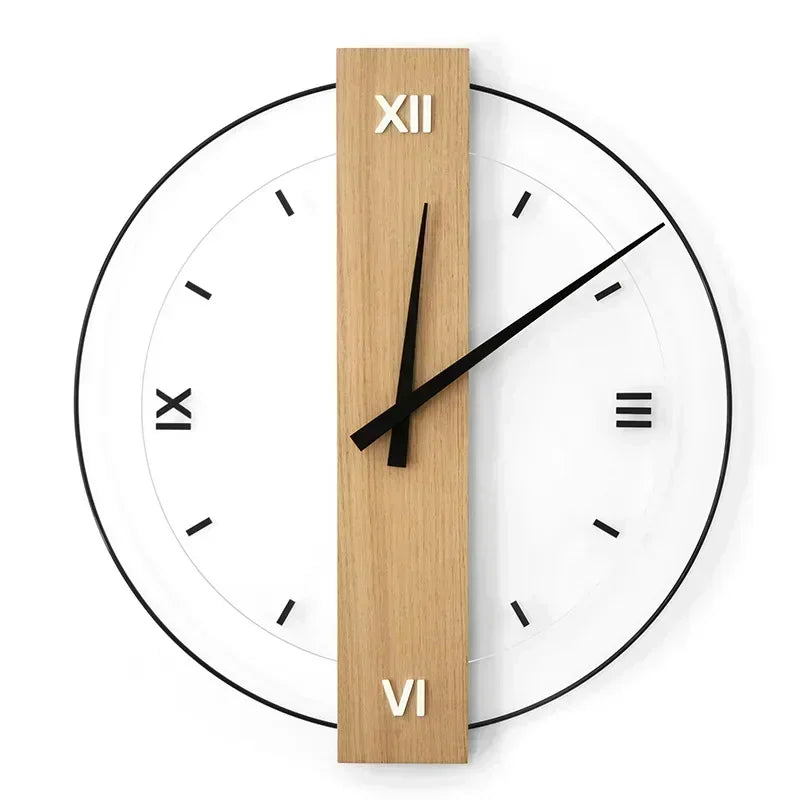 Nowoczesny Zegar Ścienny Minimalistyczny Design Dekoracyjny