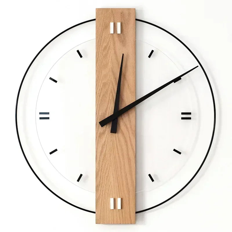 Nowoczesny Zegar Ścienny Minimalistyczny Design Dekoracyjny