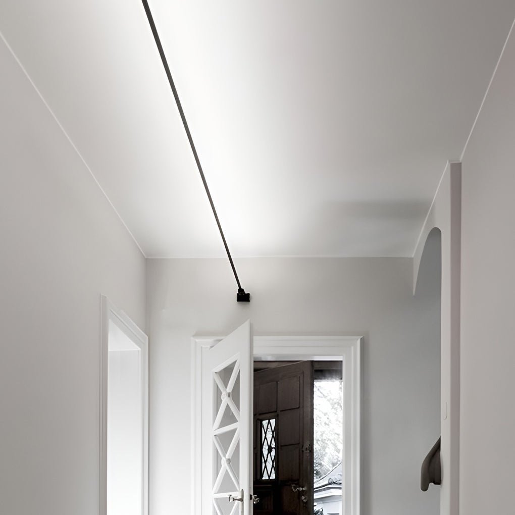 Obrotowa Lampa Sufitowa LED Liniowe Regulowane Oświetlenie Szynowe Do Salonu Kuchni I Biura