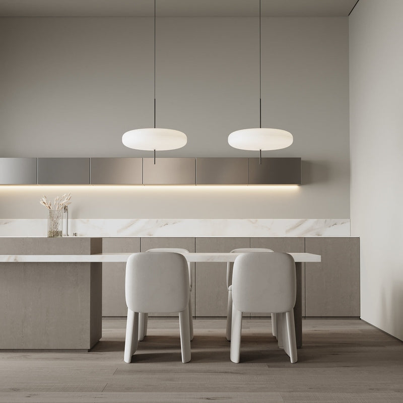 Owalna Lampa Wisząca Nowoczesny Projekt