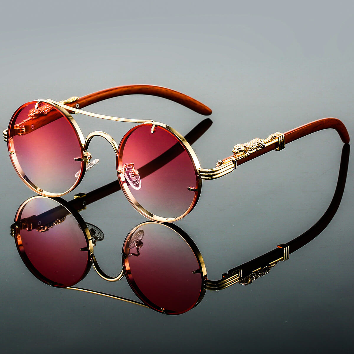 Sosnowin – Okulary przeciwsłoneczne w stylu retro