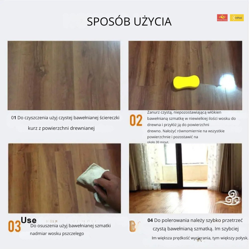 Zestaw 120 ml balsamów do mebli skórzanych