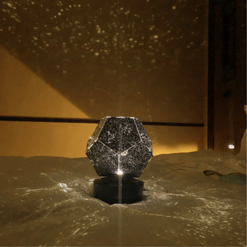 Projektor Gwiazd LED Galaxy Lampka Nocna Rzutnik Gwiaździstego Nieba