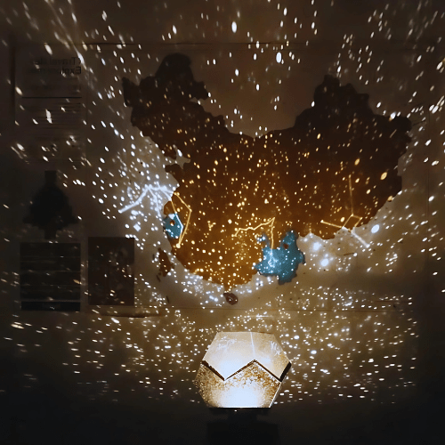 Projektor Gwiazd LED Galaxy Lampka Nocna Rzutnik Gwiaździstego Nieba