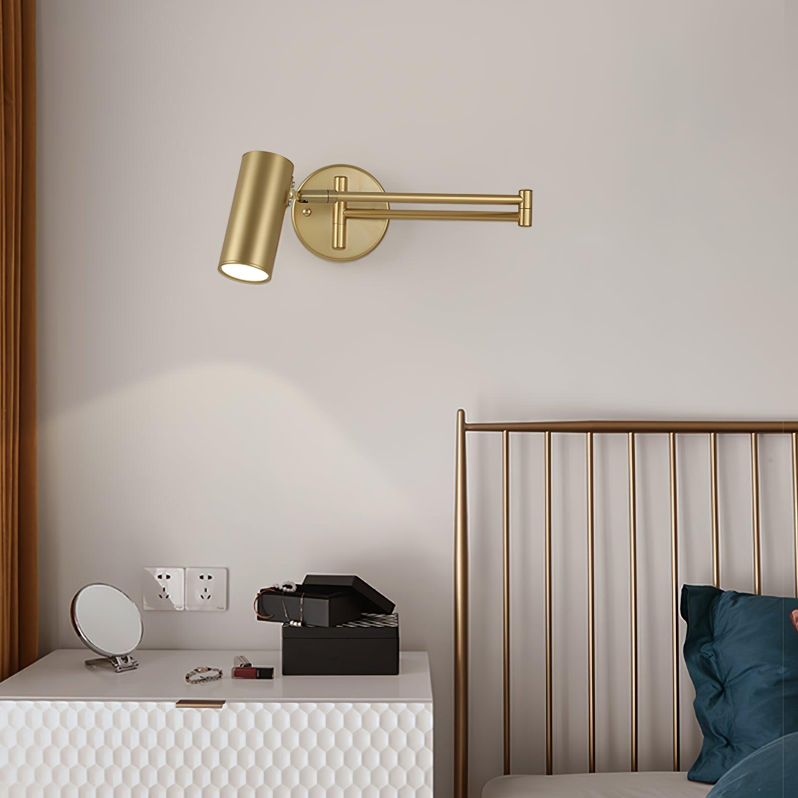 Regulowana Lampa Ścienna Kinkiet Z Ramieniem