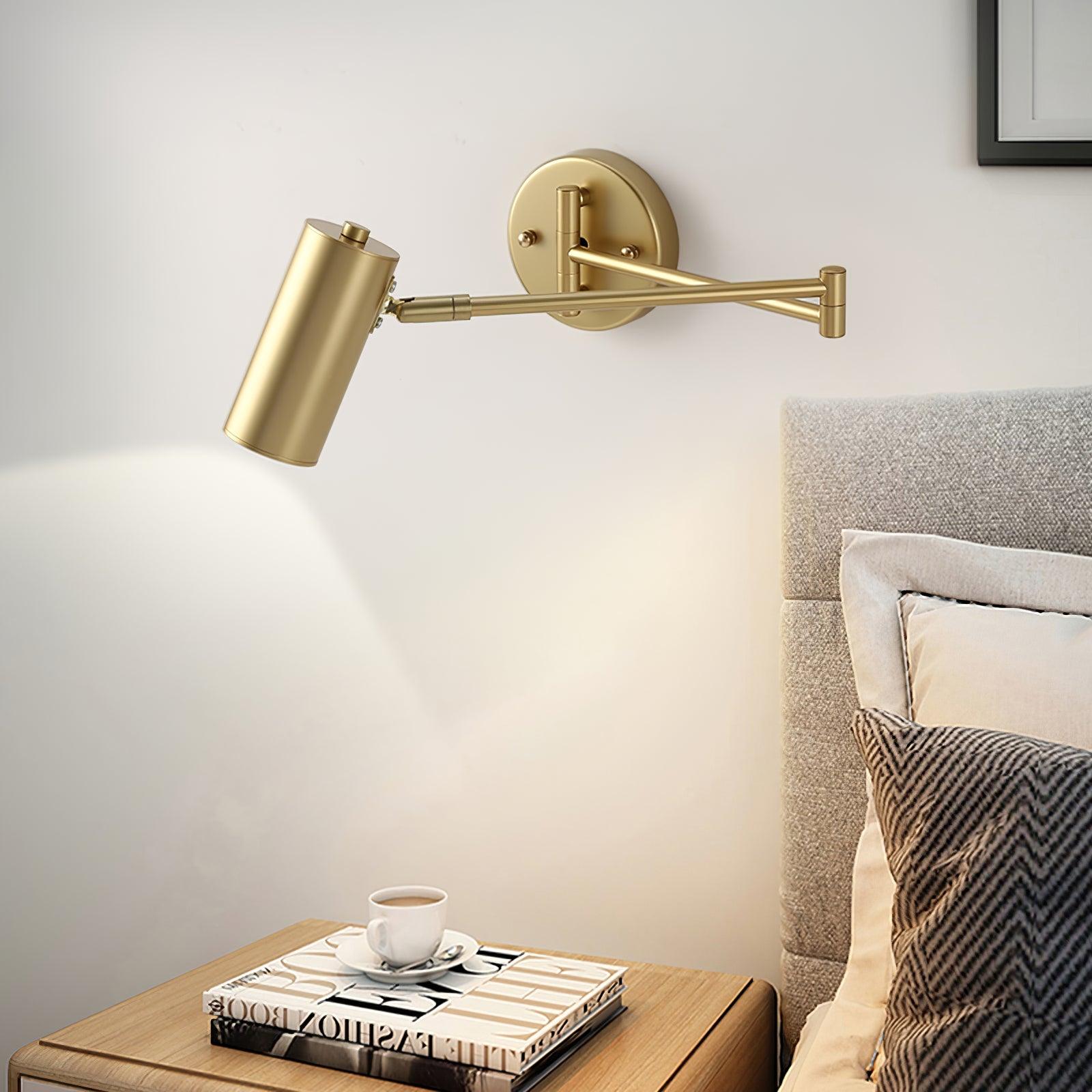 Regulowana Lampa Ścienna Kinkiet Z Ramieniem