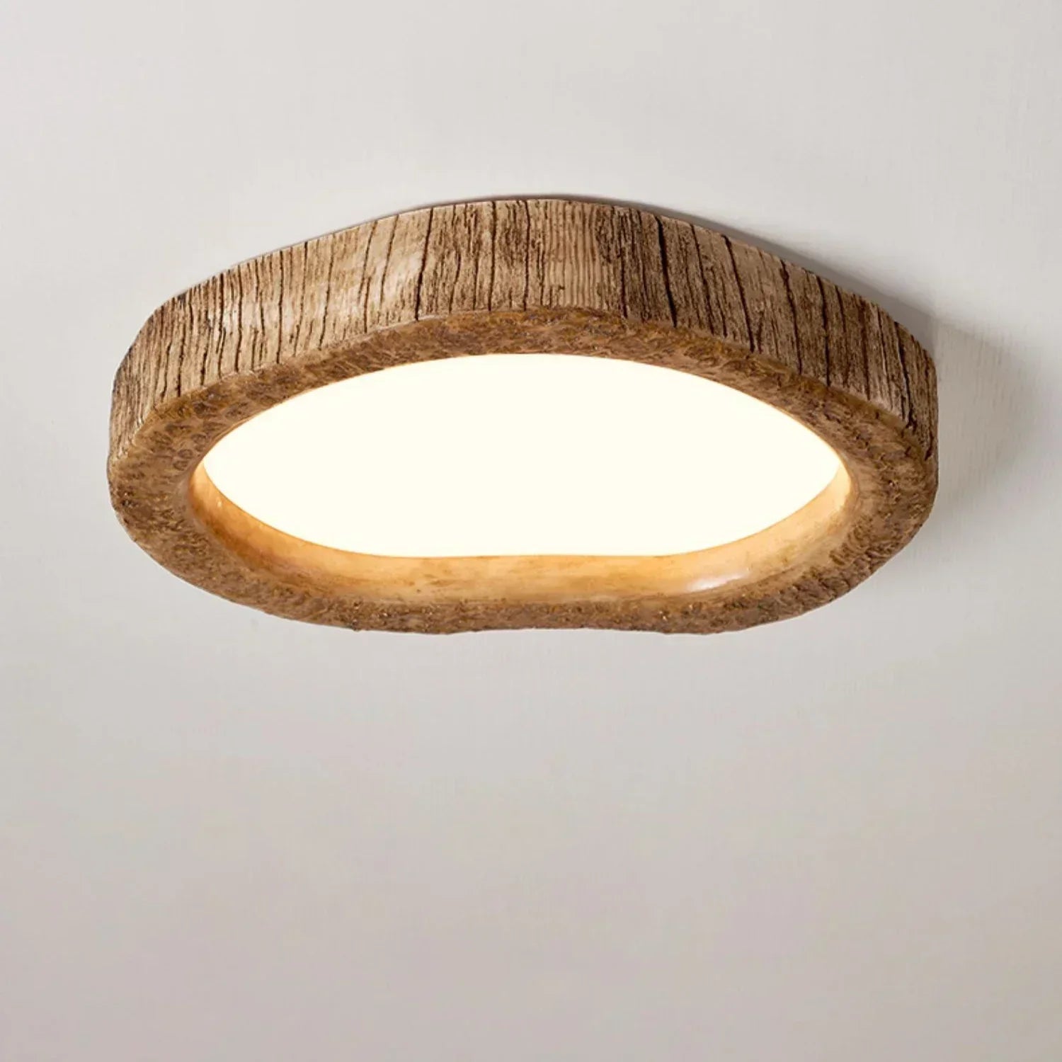 Rustykalna LED Nowoczesna Lampa Sufitowa Z Funkcją Ściemniania
