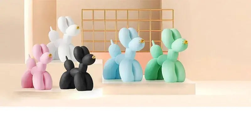 Rzeźba Kumo – Elegancka Inflatable Statua w Różnorodnych Kolorach, Wysokiej Jakości Żywica Epoksydowa, 23 cm x 9 cm x 18 cm